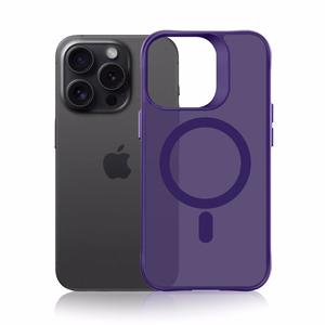 3mk Smoke MagCase maciņš iPhone 16 Pro - violets