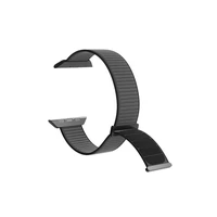 Puro Sport neilona siksniņa Apple Watch 42 / 44 / 45 / 49 mm – melnā krāsā