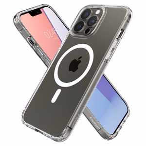 Spigen Ultra Hybrid Mag viedtālruņa apvalks ar MagSafe iPhone 13 Pro Max - balts