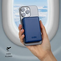 Portatīvais lādētājs SBS TEBB5000MAG1CB 5000 mAh saderīga ar MagSafe - zila