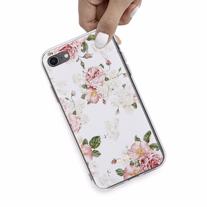 Crong Flower Pattern 02 vāciņš ierīcei iPhone SE (2020 / 2022) / 8 / 7