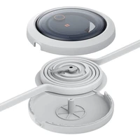 Ātrās uzlādes 3in1 kabelis Baseus Free2Draw, USB uz micro USB+USB-C+Lightning, 3.5A, 1.1m (balts)