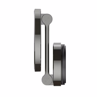 Wozinsky WPT-605 Magnētisks, salokāms, salokāms turētājs priekš instrumentu paneļa - pelēks