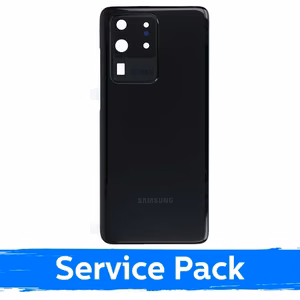 Aizmugurējais vāks saderīgs ar Samsung G988 S20 Ultra / Cosmic Black / (Service Pack)