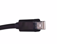 Lanberg AD-0005-BK video cable adapter 0.2 m Mini DisplayPort HDMI Type A (Standard) melns