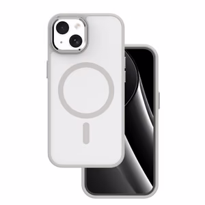 Frozen Mag viedtālruņa apvalks iPhone 15 6,1" pelēks