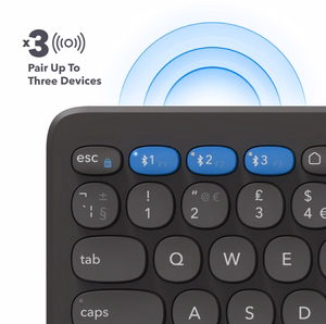 ZAGG Pro tastatūra 12 collu-Charcoal-Nordic (bezvadu uzlāde uz paliktņa)