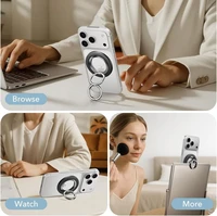 ESR Magnetic HaloLock MagSafe telefona turetajs - Melns