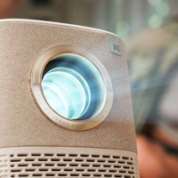 Yaber T2 Plus LCD FullHD 1080p multimediju projektors ar JBL skaļruņiem - bēšs