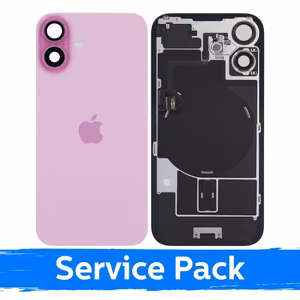 Back Cover Compatible With Apple iPhone 16 Plus / Pink / (Service Pack)