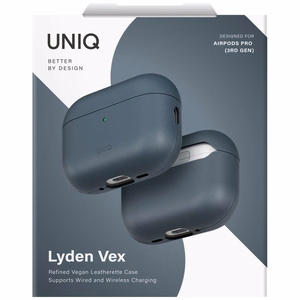Чехол Uniq Lyden Vex для AirPods Pro 3 (синий)