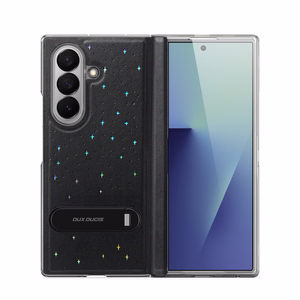 Dux Ducis Stex vāciņš Samsung Galaxy Z Fold 7 ar 360° statīvu - Melns