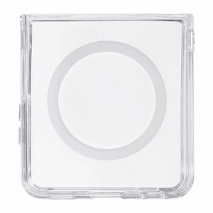 Caurspīdīgs 4sF-S Clear vāciņš ar MagSafe atbalstu Samsung Galaxy Z Flip8 tālrunim