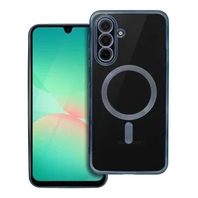 ELECTRO MAG COVER viedtālruņa apvalks saderīgs ar Magnētisko MagSafe SAMSUNG A26 titāna zila