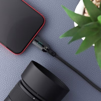 FORCELL F-ENERGY C273 kabelis USB A uz Lightning 2,4A 12W Digital 1,2 m melns