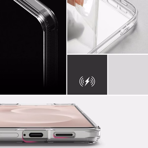 Чехол Ringke Fusion для Samsung Galaxy S25 Edge - прозрачный