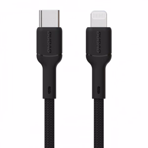 USB Kabelis Dudao L9X melns Type-C / Lightning 200cm (līdz 30W)