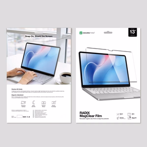 AmazingThing Radix MagClear plēve MacBook Neo 13"