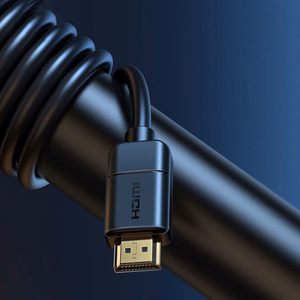 Baseus CAKGQ-C01 HDMI 2.0 4K 60Hz kabelis, 3 m, melns