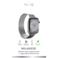 Puro Milanese nerūsējošā tērauda Apple Watch siksniņa 38/40/41mm - sudraba