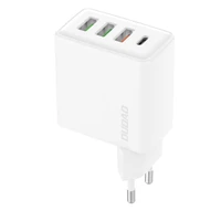 Dudao A5HEU 3xUSB-A 1xUSB-C PD 20W QC3.0 18W+ 2x12W wall lādētājs - balts