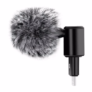 Puluz 8-pin condenser microphone with omnidirectional pickup pattern for mobile phones