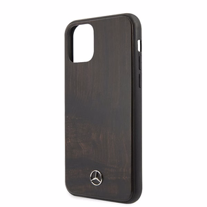 Mercedes Wood Line Rosewood apvalks iPhone 11 Pro Max - brūns