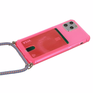 STRAP Fluo Case for Iphone 12 Mini Pink