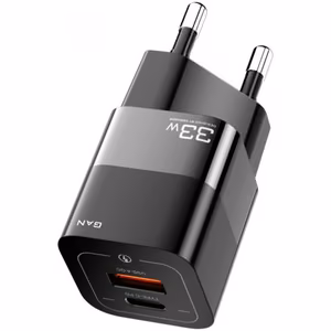 Essager GaN Square Charger Black 33W (PD / QC3.0)
