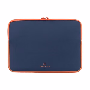 Синий неопреновый чехол Tucano Elements 2 толщиной 4 мм для MacBook Air 13 дюймов (2018–2024), MacBook Pro 13 дюймов (2016–2022) и ноутбуков 12 дюймов
