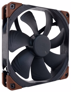 Noctua NF-A14 INDUSTRIALPPC-2000 PWM datora korpusa ventilators 14 cm melns, brūns 1 gab.