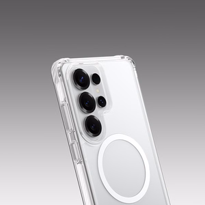 Rock Crystal Clear Magnetic Series maciņš priekš Samsung Galaxy S26 Plus caurspīdīgs