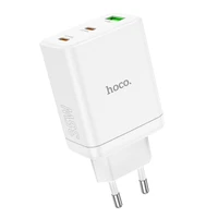 Lādētājs Hoco 2 x USB C + USB A QC3.0 PD 3A 35W N33 balts