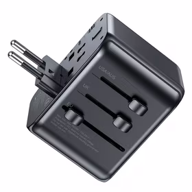 Universālais ceļojumu lādētājs Awei C-39 35W GaN 2xUSB-A/3xUSB-C melns