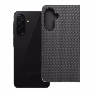 LUNA Book Carbon viedtālruņa apvalks SAMSUNG A26 5G melns