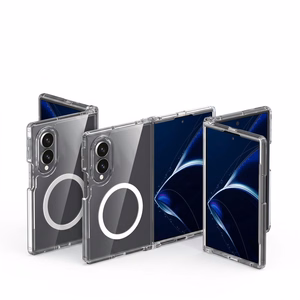 Tech-Protect FlexAir Hybrid MagSafe maciņš Samsung Galaxy Z Fold 8, caurspīdīgs