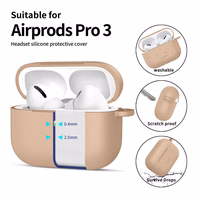 Tech-Protect silikona vāciņš ar āķi AirPods Pro - Bēšs