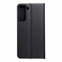 LUNA Grāmata Zelta SAMSUNG S21 FE melna