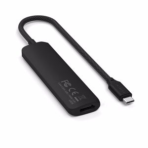 SATECHI adapter HUB 4in1 Type C ST-P4SK melns