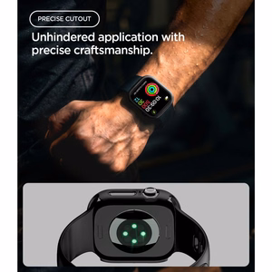 Spigen Thin Fit vāciņš modelim Apple Watch 46 mm – melns