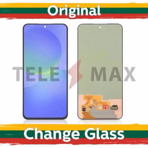 LCD Display Compatible With Samsung A566 A56 5G / A366 A36 5G / A376 A37 5G Black (Refubished: Telemax) (NoFrame version)