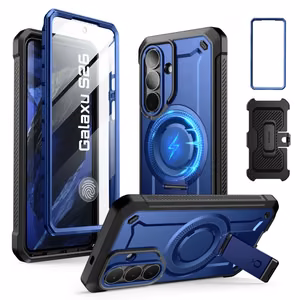 Supcase Unicorn Beetle Pro Mag MagSafe 2 komplektu futrālis Samsung Galaxy S26 - tumši zils un melns