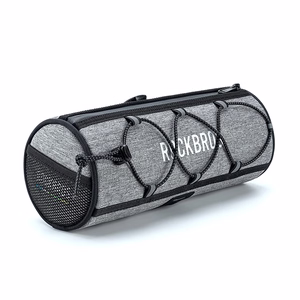 Rockbros TL002 ROAD TO SKY 1.5L ūdensizturīga velosipēda stūres soma - pelēka