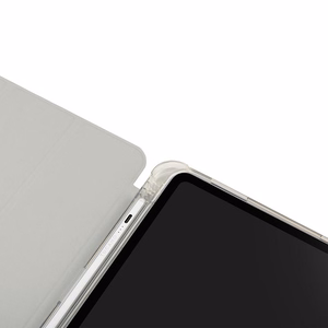 Tucano Satin atverams vāciņš ierīcei iPad 11" (2025) / iPad 10.9" (2022), sudraba krāsā
