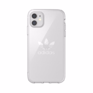 Adidas OR PC viedtālruņa apvalks Big Logo iPhone 11 - caurspīdīgs
