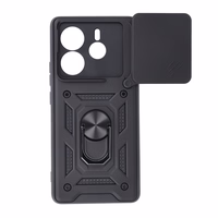 Defender Slide maciņš for Xiaomi Redmi Note 14 5G (Global) melns