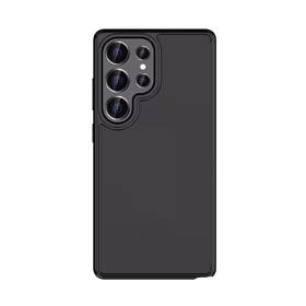 Rock Guard Touch Matte Series Viedtālruņa apvalks Samsung Galaxy S25 Ultra melns