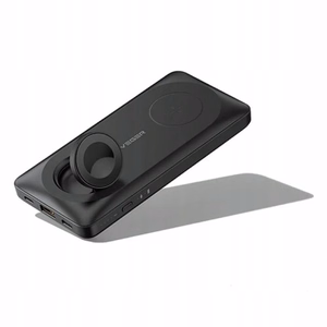 Portatīvais lādētājs Veger W1156 melns 10000mAh (bezvadu uzlāde 15W / PD 22.5W / QC3.0)