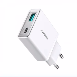 Joyroom tīkla lādētājs JR-TCF14 (A+C) Super Slim 20W (balts)