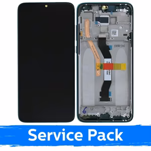 LCD Display Compatible With Xiaomi Redmi Note 8 Pro With Frame / Green / (Service Pack)